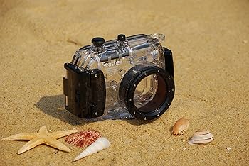 Amazon | ETSUMI コンパクトカメラ用水中ハウジング Seashell